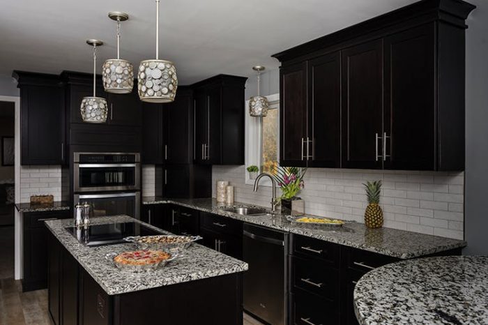 Dark Kitchen Cabinets Dubai, Abu Dhabi & UAE - @ Best Price